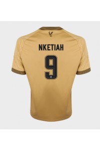 Crystal Palace Eddie Nketiah #9 Fotballdrakt Borte Klær 2025-26 Korte ermer